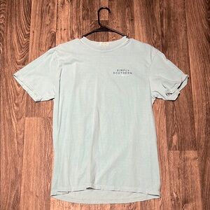 Simply Southern Blue Short Sleeve Tee